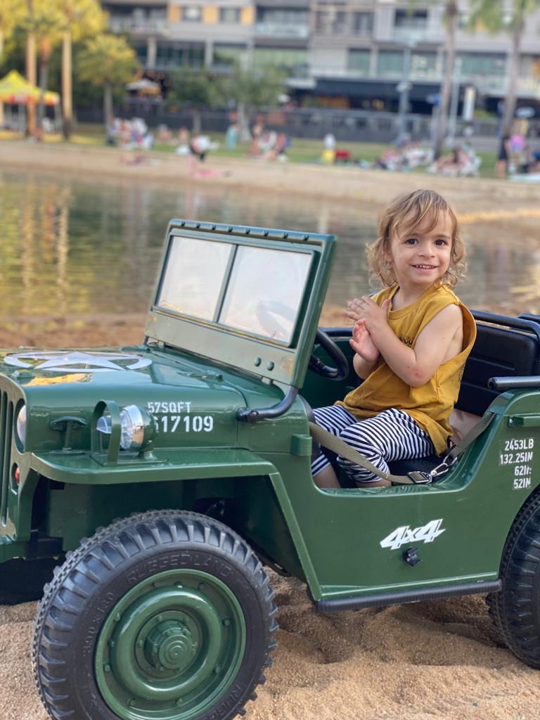 Kids Electric jeep ride on car