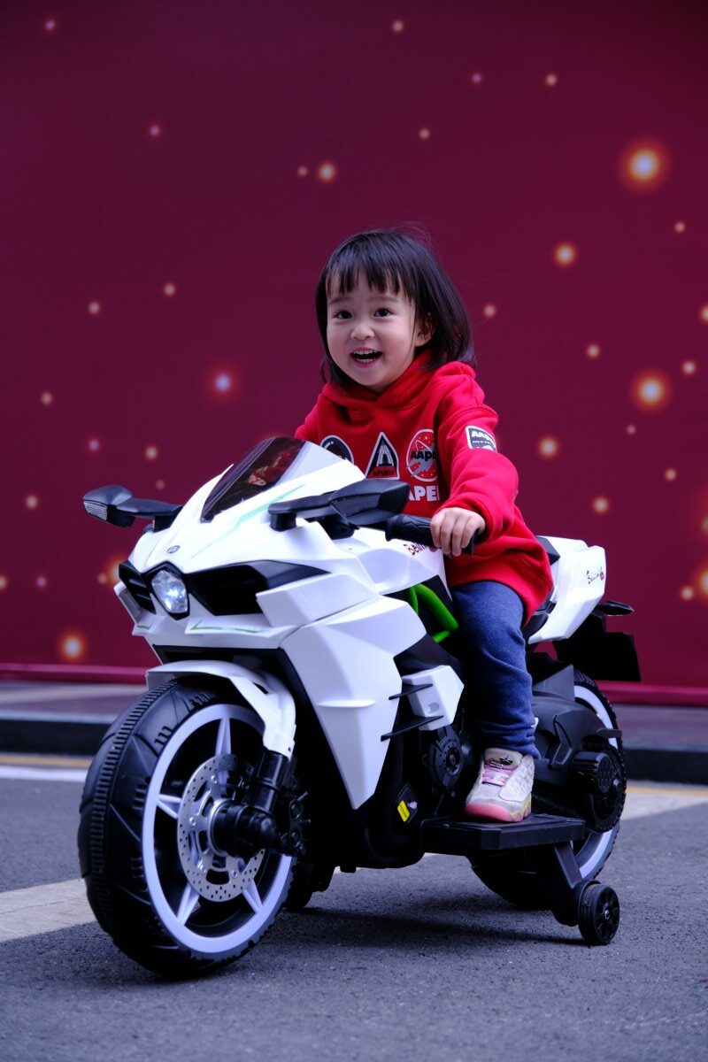 Motorbike Ninja 12V ride on_13