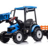 24V Tractor spoon & trailer BLUE