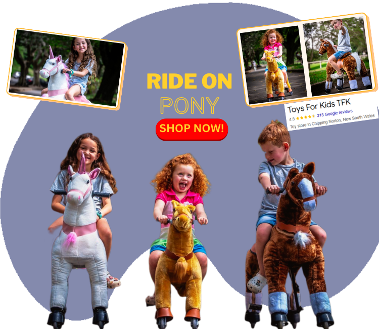 ride on pony